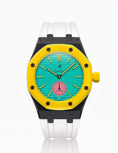 Silicone Strap & Case  Royal Pop Otg Roz(Customize  Colors)