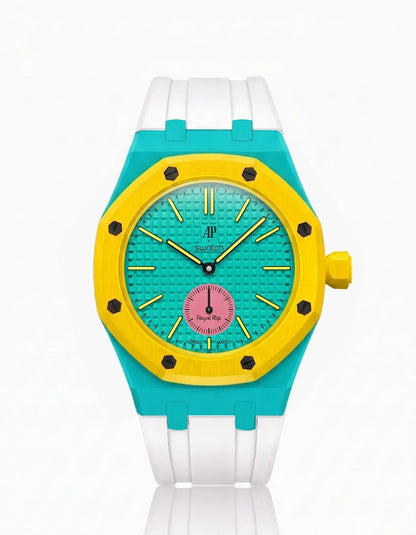 Silicone Strap & Case  Royal Pop Otg Roz(Customize  Colors)