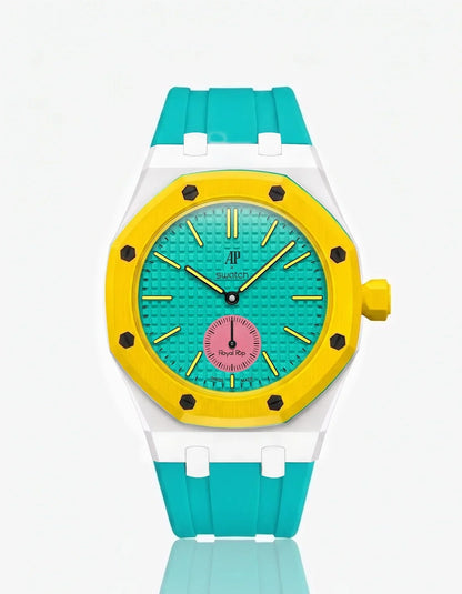 Silicone Strap & Case  Royal Pop Otg Roz(Customize  Colors)