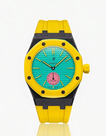 Silicone Strap & Case  Royal Pop Otg Roz(Customize  Colors)