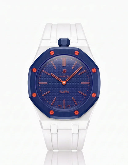 Silicone Strap & Case  Royal Pop Orenji Hachi(Customize  Colors)