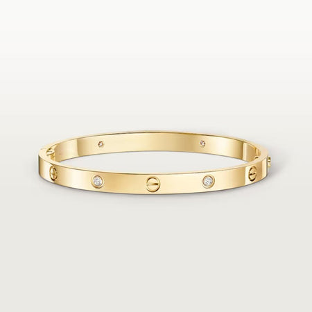 [Amore Jewelry]LOVE BRACELET 4.8MM 4 DIAMONDS
