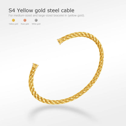 [Amore Jewelry]FORCE SERIES BRACELET CABLES 50 CHOICES (DIY SELECTION)