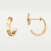 [Amore Jewelry]LOVE EARRINGS 2.65 MM NO DIAMOND SMALL