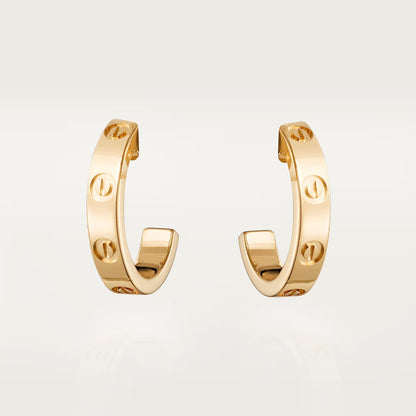 [Amore Jewelry]LOVE EARRINGS 2.65 MM NO DIAMOND SMALL
