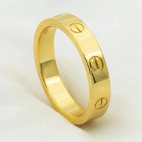 [Amore Jewelry]LOVE RING 4MM 1 DIAMOND GOLD