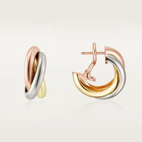 [Amore Jewelry]TRINITY ON DIAMOND CLASSIC EARRINGS