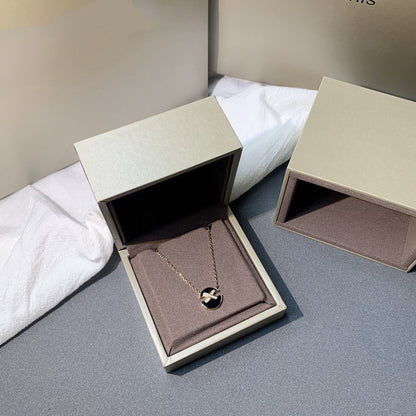 [Amore Jewelry]JEUX DE PINK GOLD DIAMOND NECKLACE