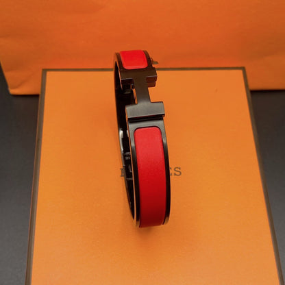 [Amore Jewelry]CLIC HM SO BLACK RED BRACELET