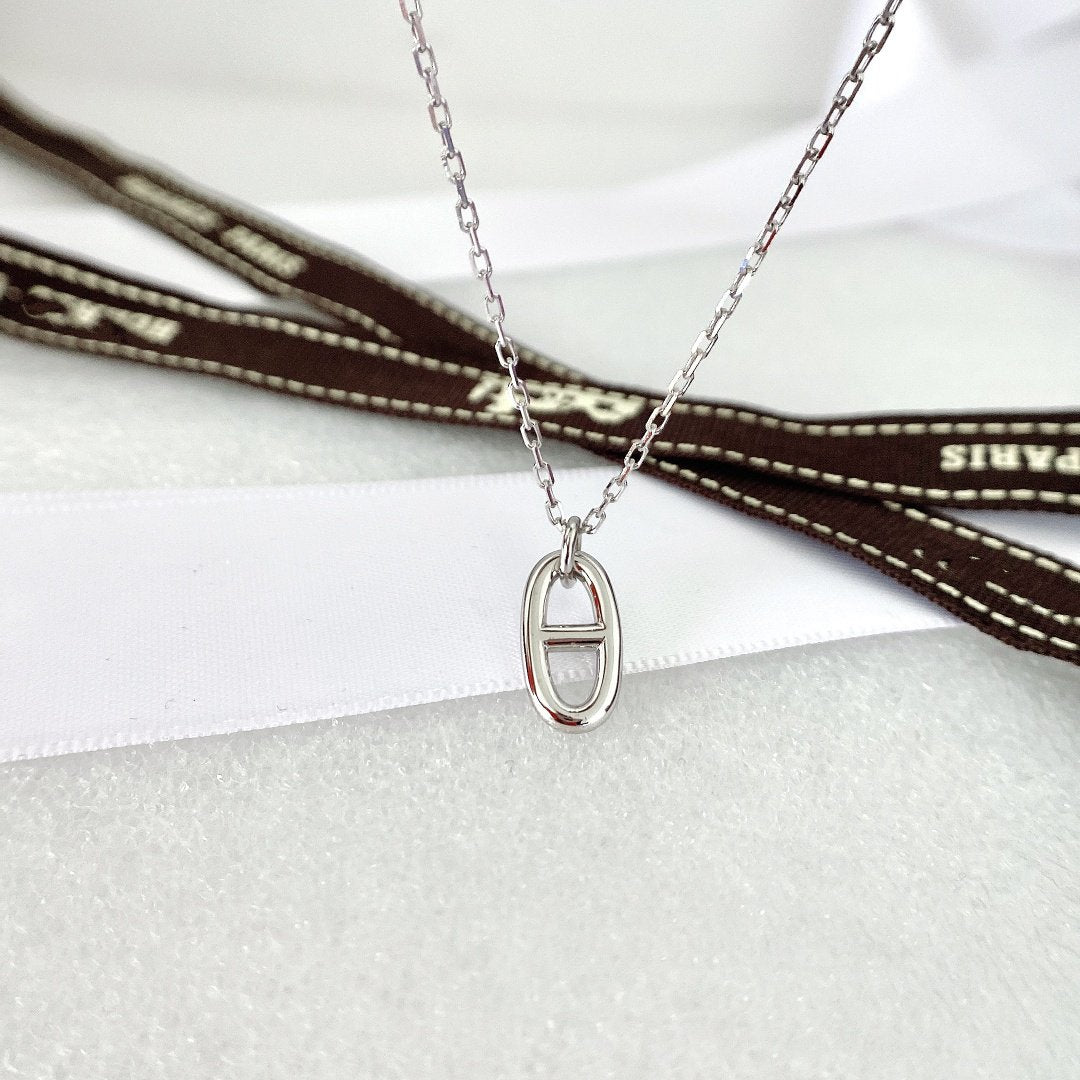 [Amore Jewelry]HM PIG NOSE NECKLACE