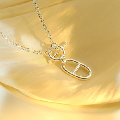 [Amore Jewelry]HM CHAINE D'ANCRE PENDANT NECKLACE STERLING SILVER