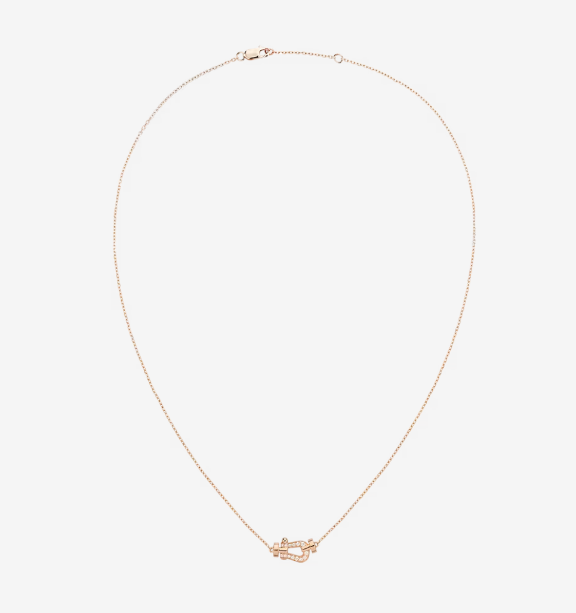 [Amore Jewelry]FORCE 10 DIAMOND PINK GOLD NECKLACE MINI MODEL