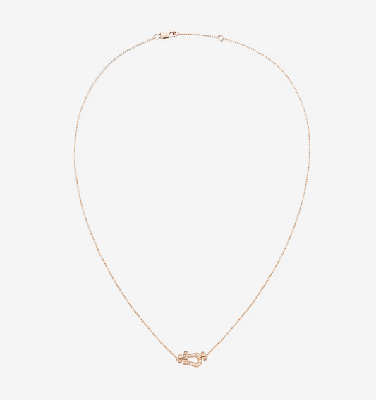 [Amore Jewelry]FORCE 10 DIAMOND PINK GOLD NECKLACE MINI MODEL