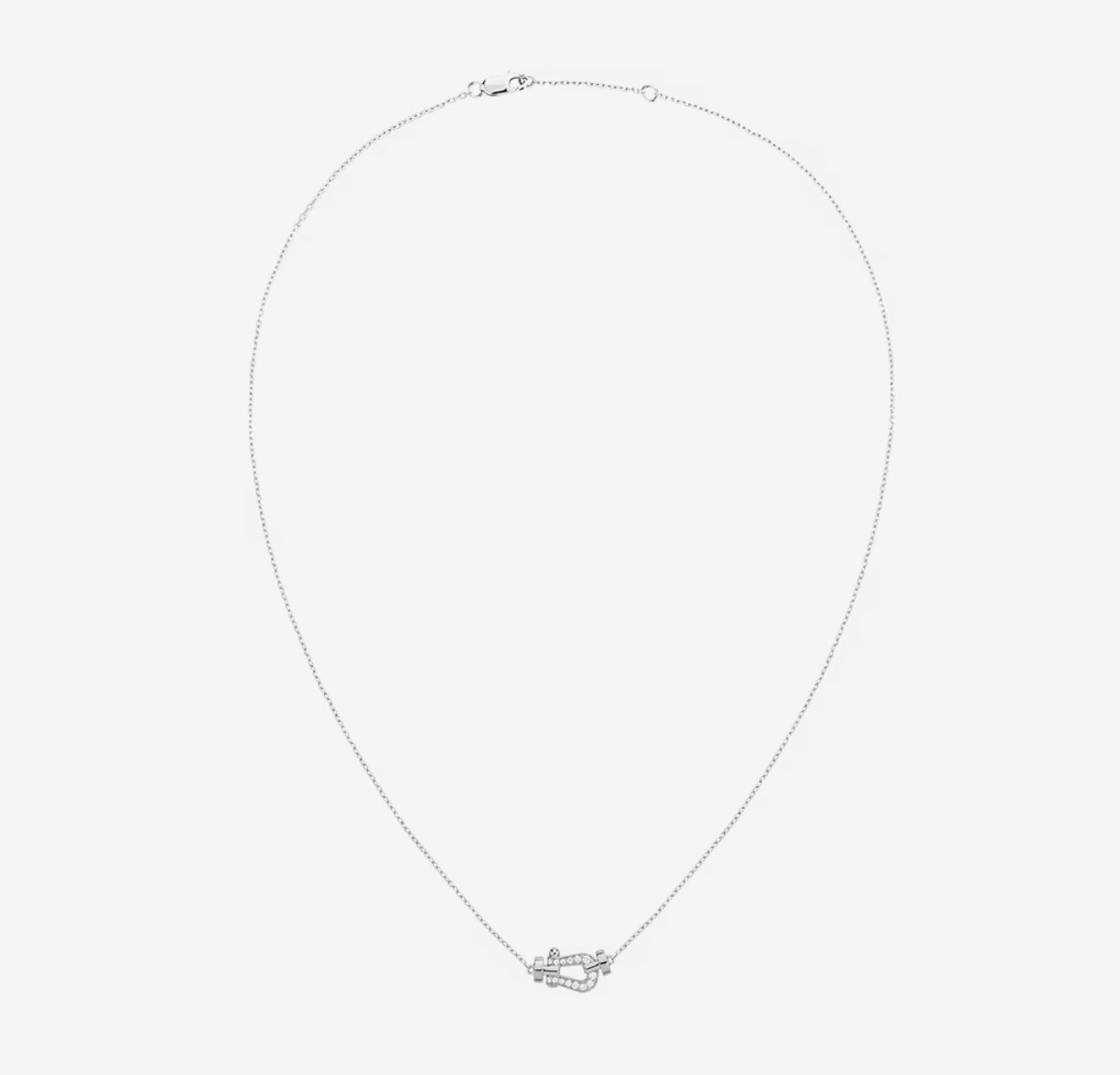 [Amore Jewelry]FORCE 10 DIAMOND SILVER NECKLACE MINI MODEL