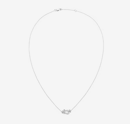 [Amore Jewelry]FORCE 10 DIAMOND SILVER NECKLACE MINI MODEL