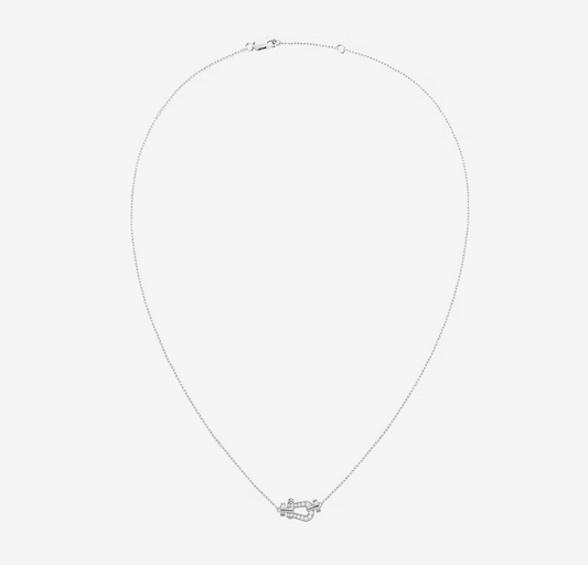 [Amore Jewelry]FORCE 10 DIAMOND SILVER NECKLACE MINI MODEL