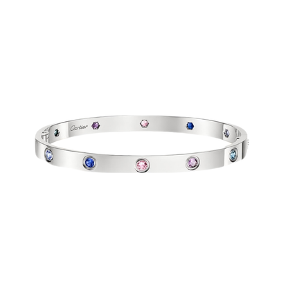 [Amore Jewelry]2026 RAINBOW LOVE BRACELET 6.1MM  10 DIAMONDS