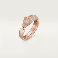 [Amore Jewelry]PANTHERE HALF DIAMOND SMALL RING