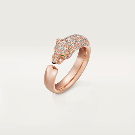 [Amore Jewelry]PANTHERE HALF DIAMOND SMALL RING