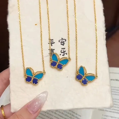 [Amore Jewelry] 2026 NEW LUCKY BUTTERFLY 1 MOTIFS NECKLACE
