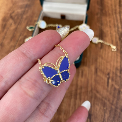 [Amore Jewelry] 2026 NEW LUCKY BUTTERFLY 1 MOTIFS NECKLACE