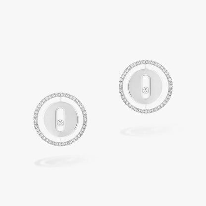 [Amore Jewelry]Lucky Move Diamond Earrings