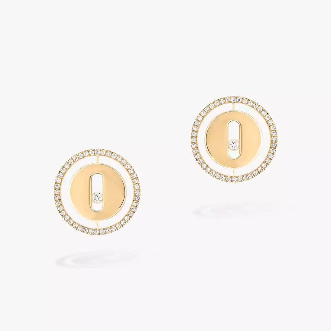 [Amore Jewelry]Lucky Move Diamond Earrings