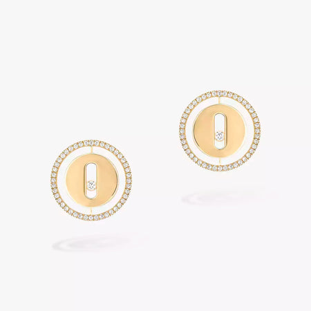 [Amore Jewelry]Lucky Move Diamond Earrings