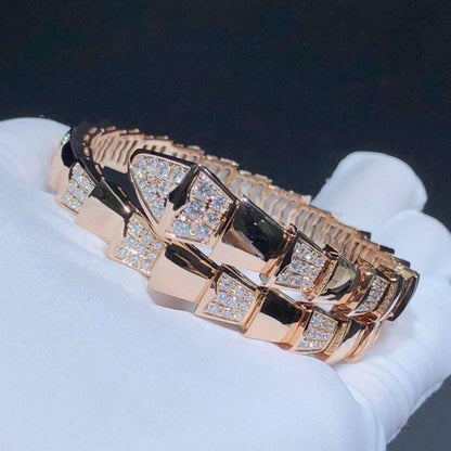 [Amore Jewelry]SERPENTI BRACELET PINK GOLD DIAMOND