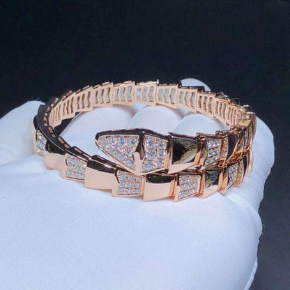 [Amore Jewelry]SERPENTI BRACELET PINK GOLD DIAMOND