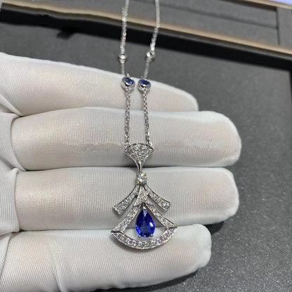 [Amore Jewelry]DREAM NECKLACE AGATE DIAMOND SILVER