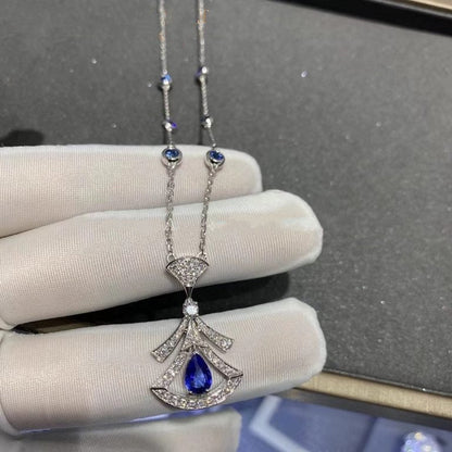 [Amore Jewelry]DREAM NECKLACE AGATE DIAMOND SILVER