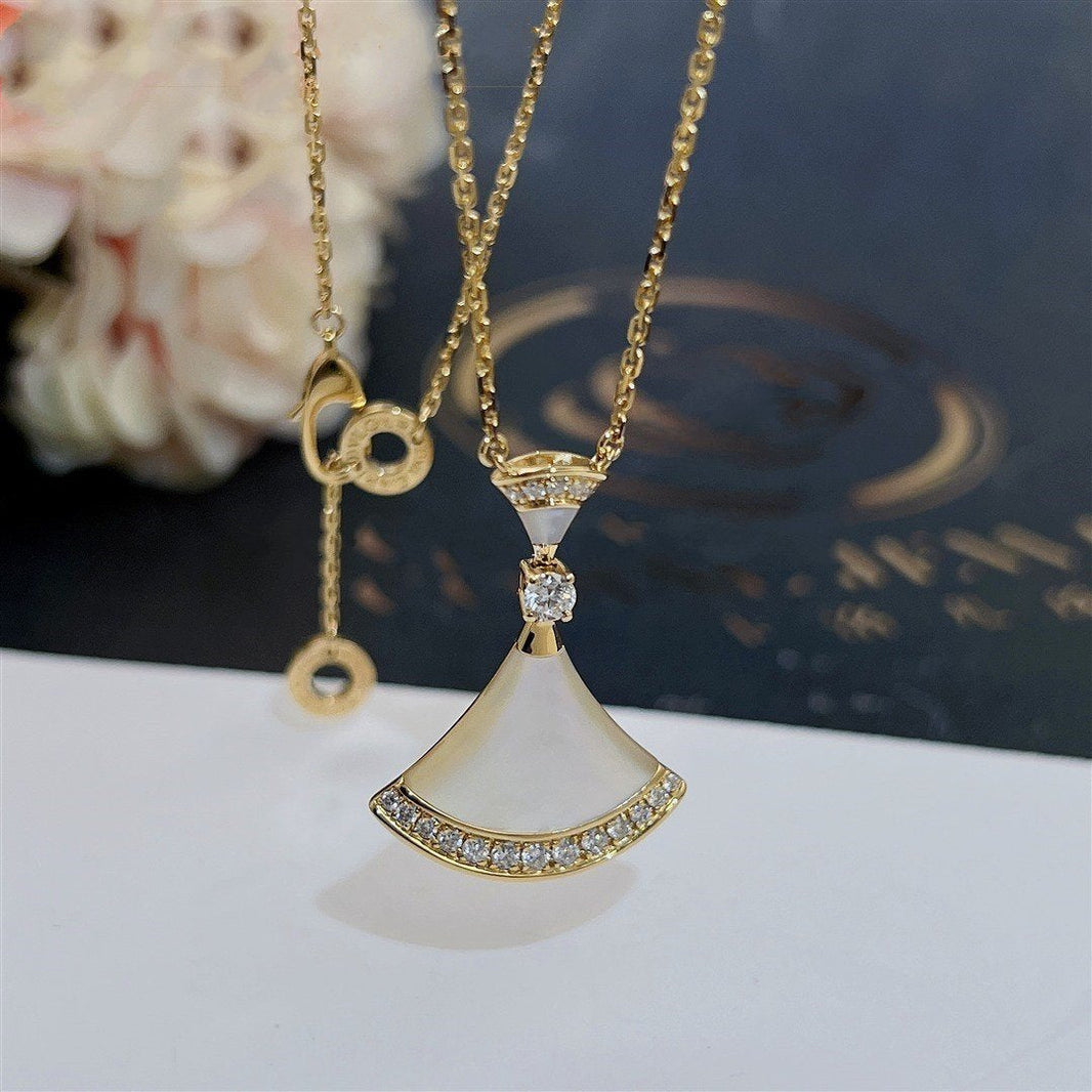 [Amore Jewelry]DREAM NECKLACE MOP GOLD DIAMOND