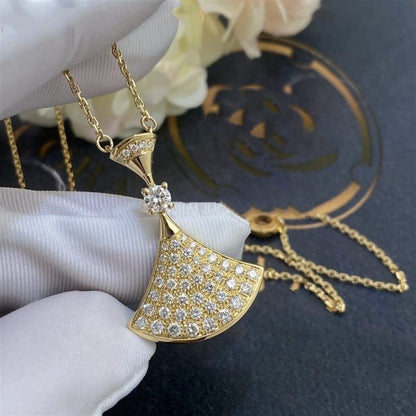 [Amore Jewelry]DREAM NECKLACE GOLD FULL DIAMOND
