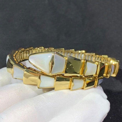 [Amore Jewelry]SERPENTI BRACELET MOP GOLD