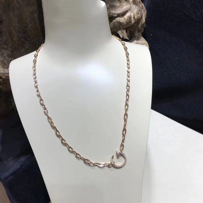 [Amore Jewelry]JUSTE NECKLACE FULL DIAMONDS