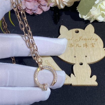 [Amore Jewelry]JUSTE NECKLACE FULL DIAMONDS