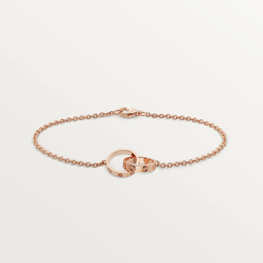 [Amore Jewelry]LOVE BRACELET DOUBLE RING