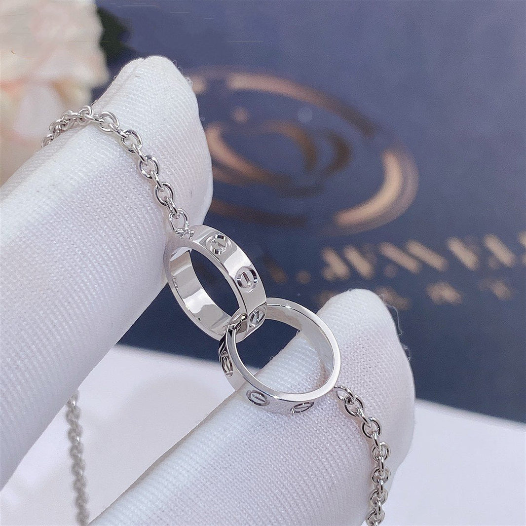 [Amore Jewelry]LOVE BRACELET DOUBLE RING
