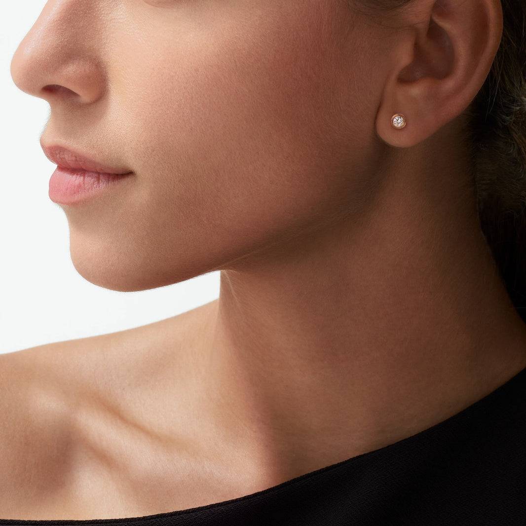 [Amore Jewelry]DAMOUR DIAMOND EARRINGS