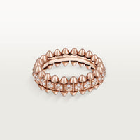 [Amore Jewelry]CLASH 6.4MM SMALL FULL DIAMOND RING