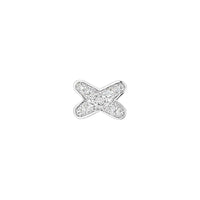 [Amore Jewelry]JEUX DE SILVER DIAMOND EARRINGS