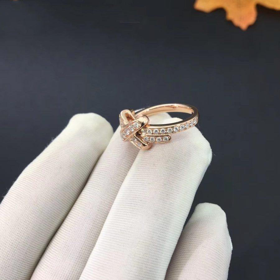 [Amore Jewelry]JEUX DE RING PINK GOLD DIAMOND