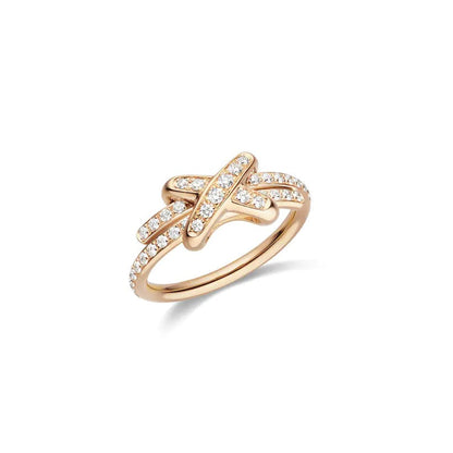[Amore Jewelry]JEUX DE RING PINK GOLD DIAMOND