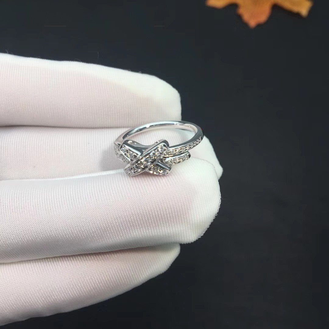 [Amore Jewelry]JEUX DE SILVER DIAMOND RING