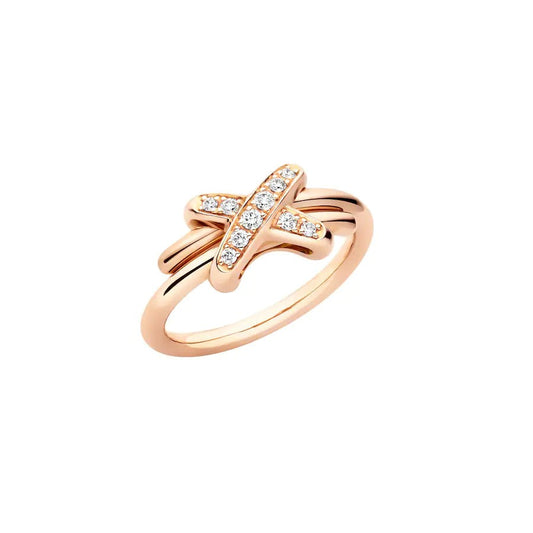 [Amore Jewelry]JEUX DE PINK GOLD DIAMOND RING