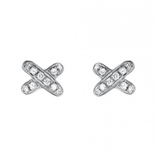 [Amore Jewelry]JEUX DE DIAMOND EARRINGS