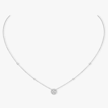 [Amore Jewelry]Diamond Necklace 0,20ct Brilliant Shape Joy
