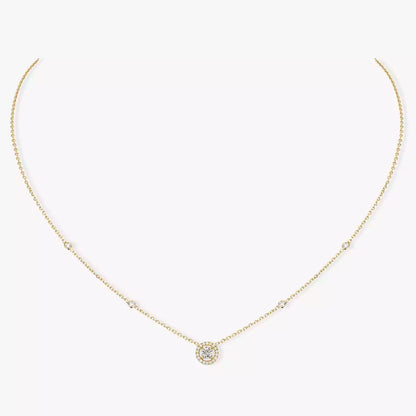 [Amore Jewelry]Diamond Necklace 0,20ct Brilliant Shape Joy