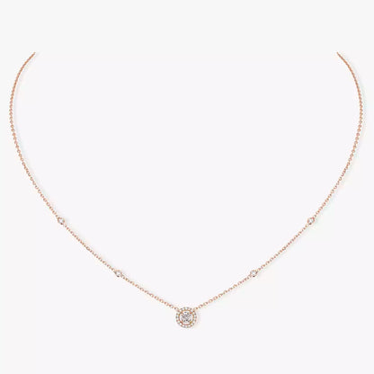[Amore Jewelry]Diamond Necklace 0,20ct Brilliant Shape Joy